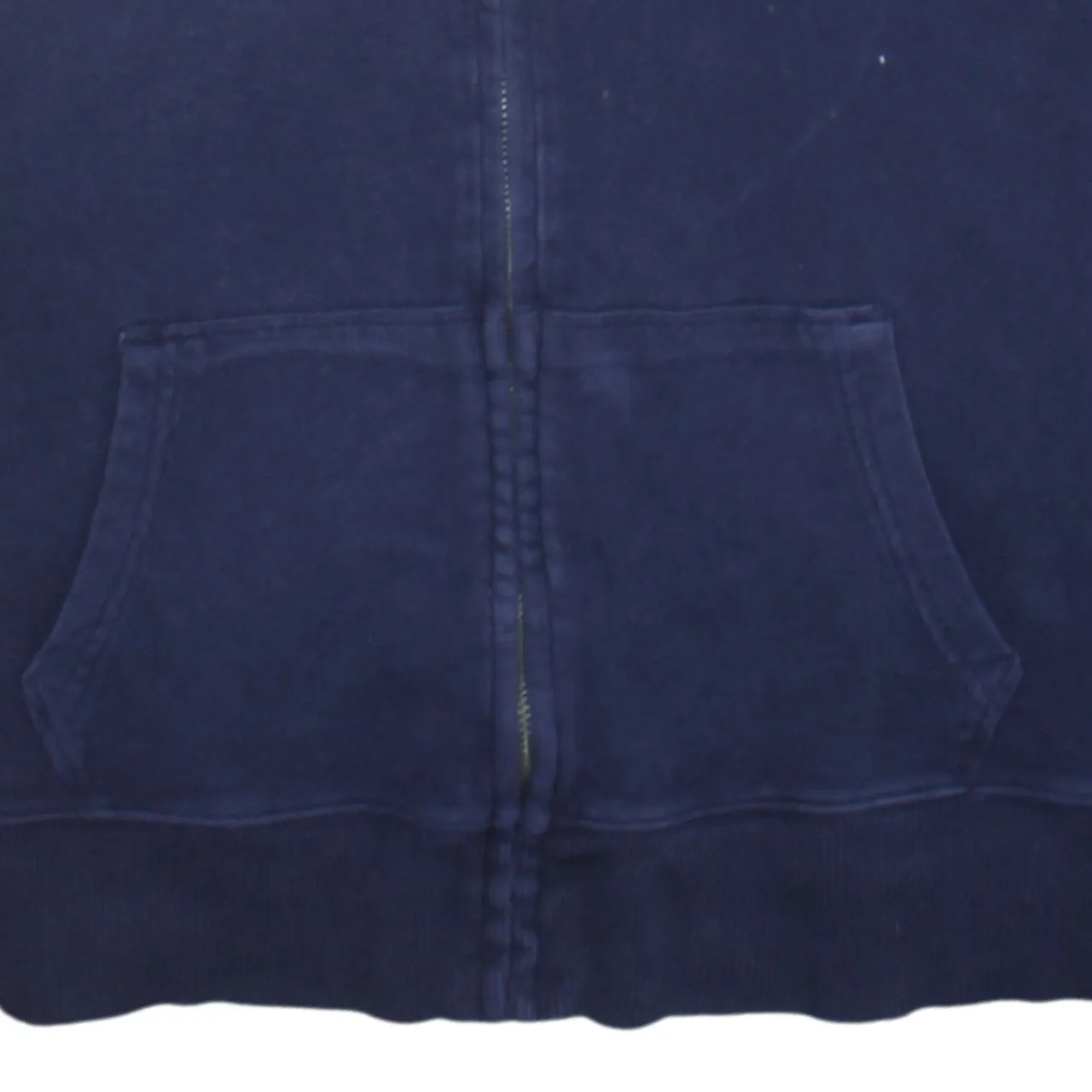 Gap 90's Spellout Full Zip Up Hoodie Large Navy Blue sold by Vintage Club product image thumbnail 4
