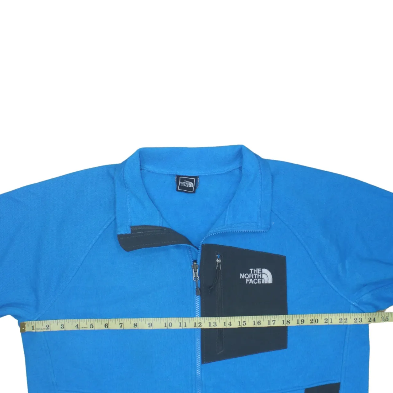 The North Face 90's Lightweight Full Zip Up Sweatshirt Large Blue sold by Vintage Club product image thumbnail 5