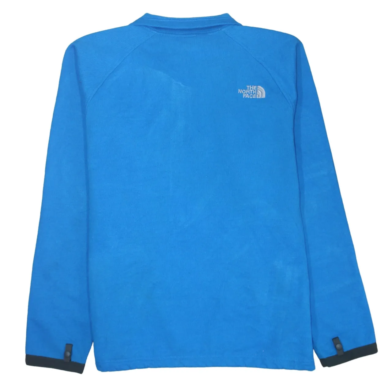 The North Face 90's Lightweight Full Zip Up Sweatshirt Large Blue sold by Vintage Club product image thumbnail 2
