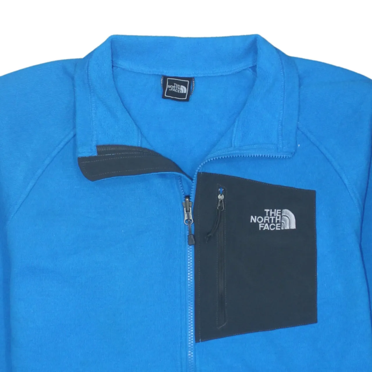 The North Face 90's Lightweight Full Zip Up Sweatshirt Large Blue sold by Vintage Club product image thumbnail 3