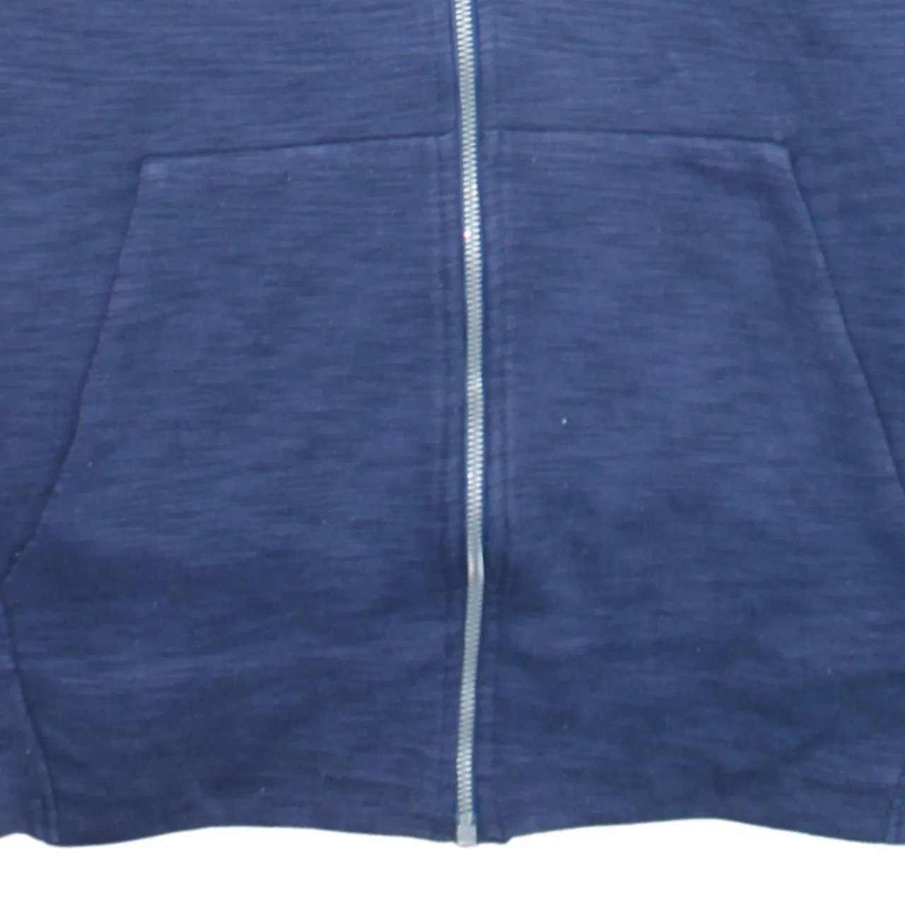 Nike 90's Swoosh Full Zip Up Hoodie Large Navy Blue sold by Vintage Club product image thumbnail 4