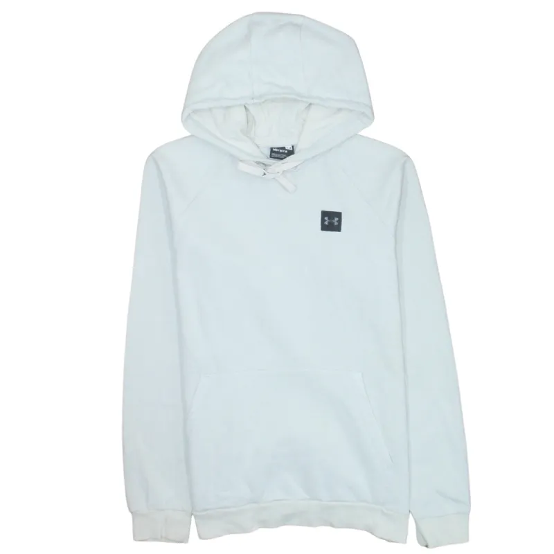 Under Armour 90's Drawstring Pockets Pullover Hoodie Medium White made by Under Armour