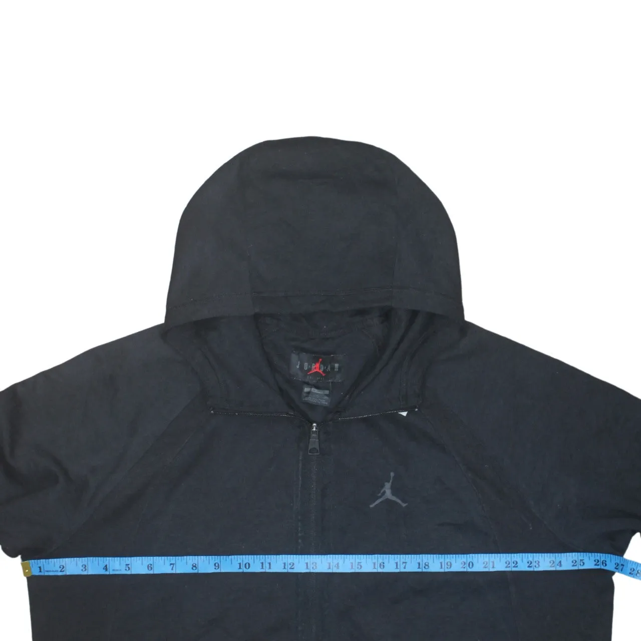 Jordan Black Full Zip Hoodie Men's XXLarge Embroidered Jumpman Logo Dri Fit Training Top sold by Vintage Club product image thumbnail 5