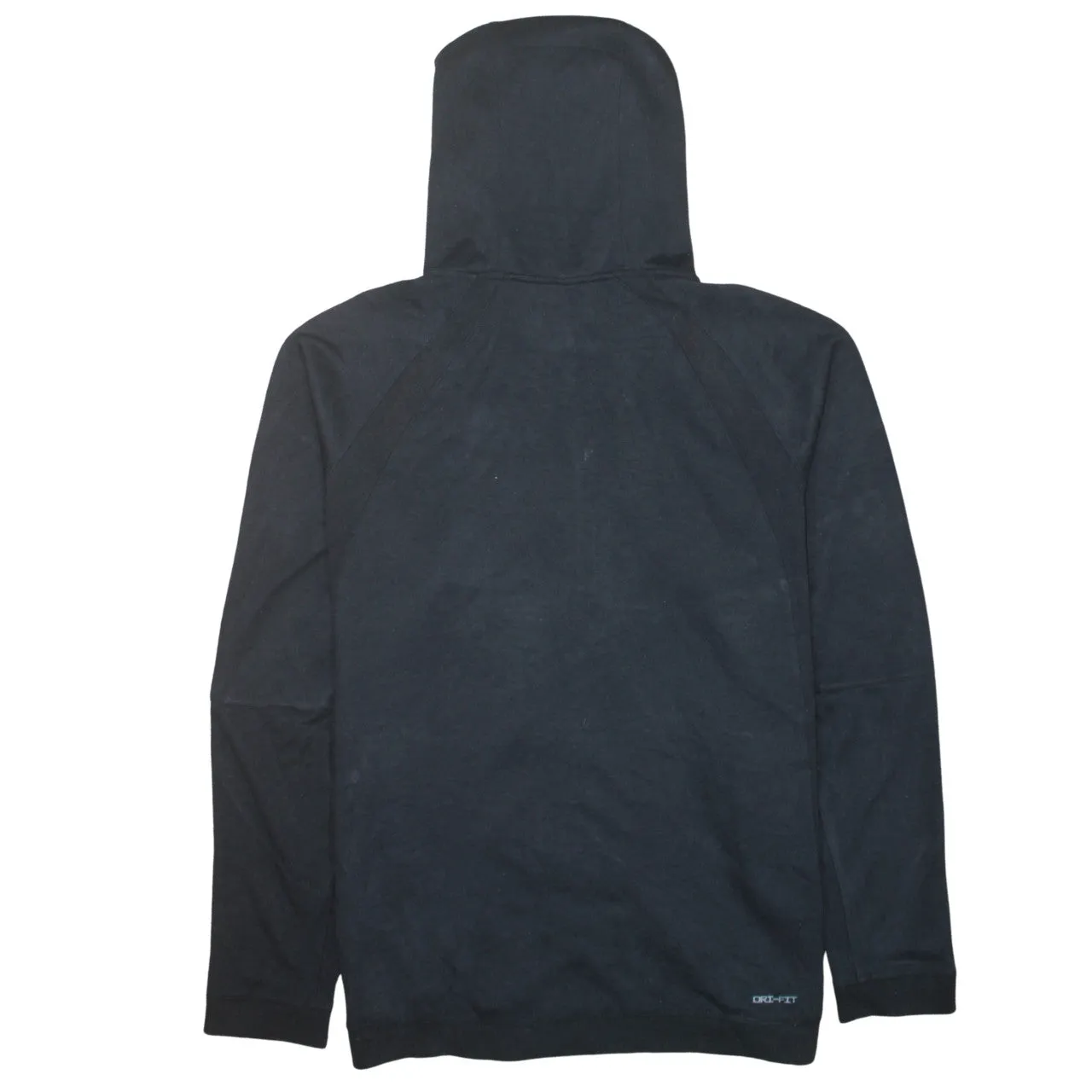 Jordan Black Full Zip Hoodie Men's XXLarge Embroidered Jumpman Logo Dri Fit Training Top sold by Vintage Club product image thumbnail 2