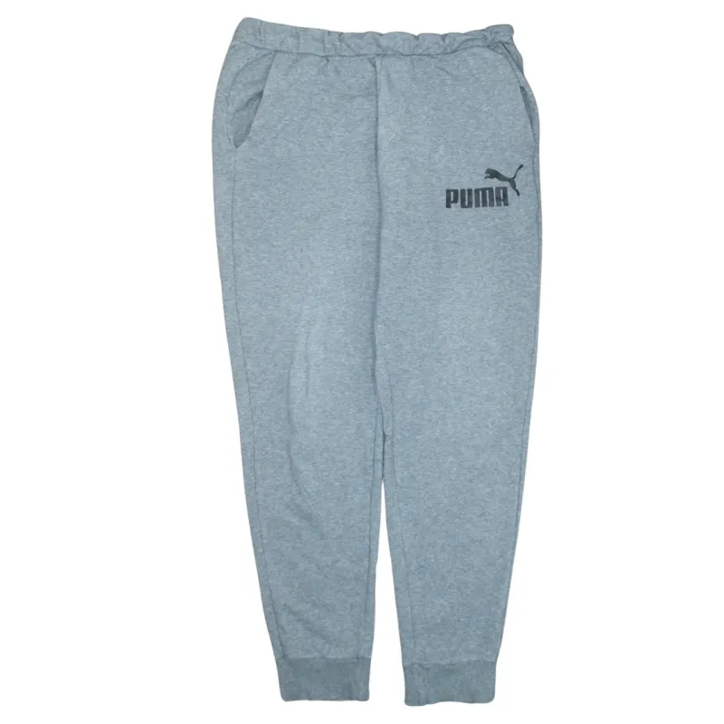 Puma 90's Rib Cuff Casual Joggers / Sweatpants Large Grey made by Puma