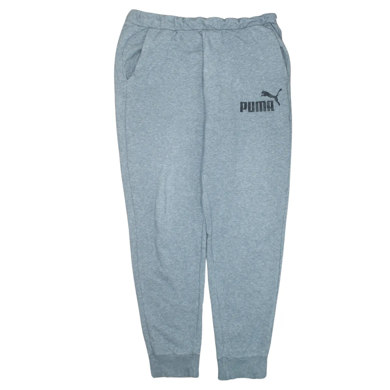 Puma 90's Rib Cuff Casual Joggers / Sweatpants Large Grey sold by Vintage Club