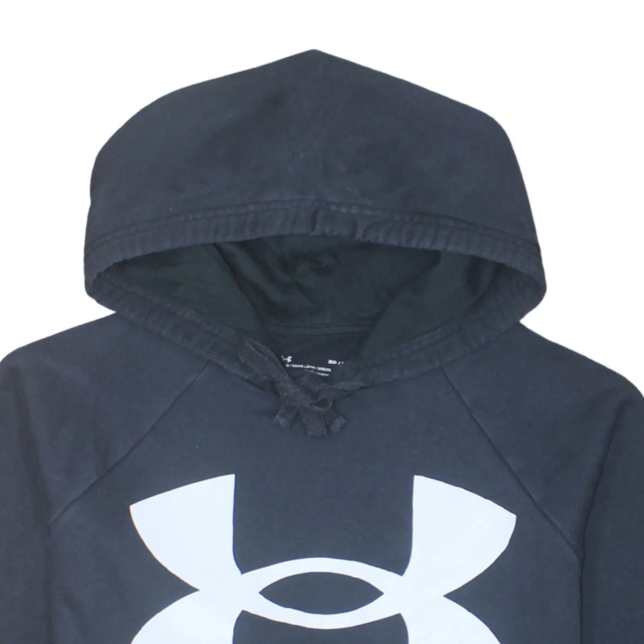 Under Armour 90's Spellout Pullover Hoodie Medium Black sold by Vintage Club product image thumbnail 3
