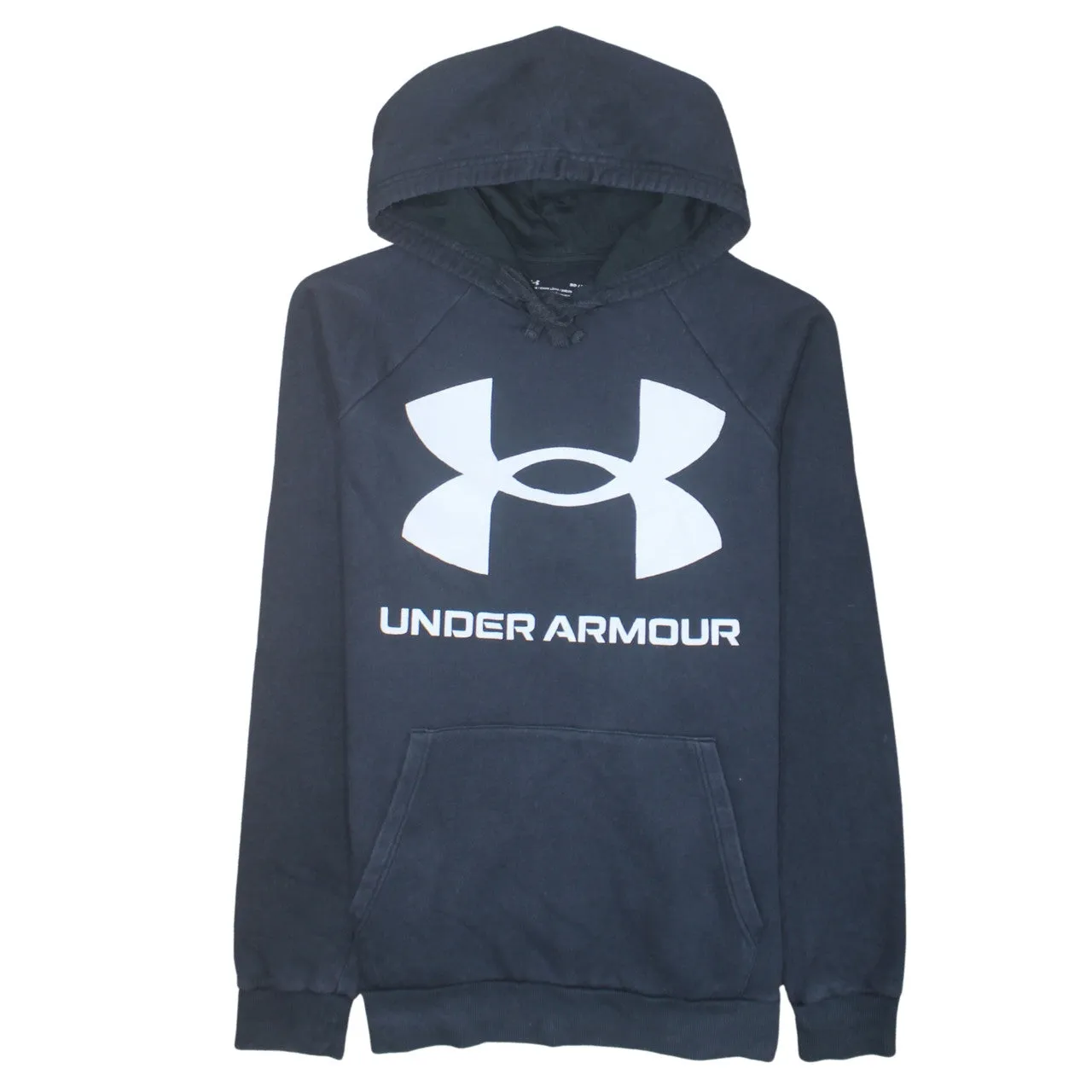Under Armour 90's Spellout Pullover Hoodie Medium Black sold by Vintage Club