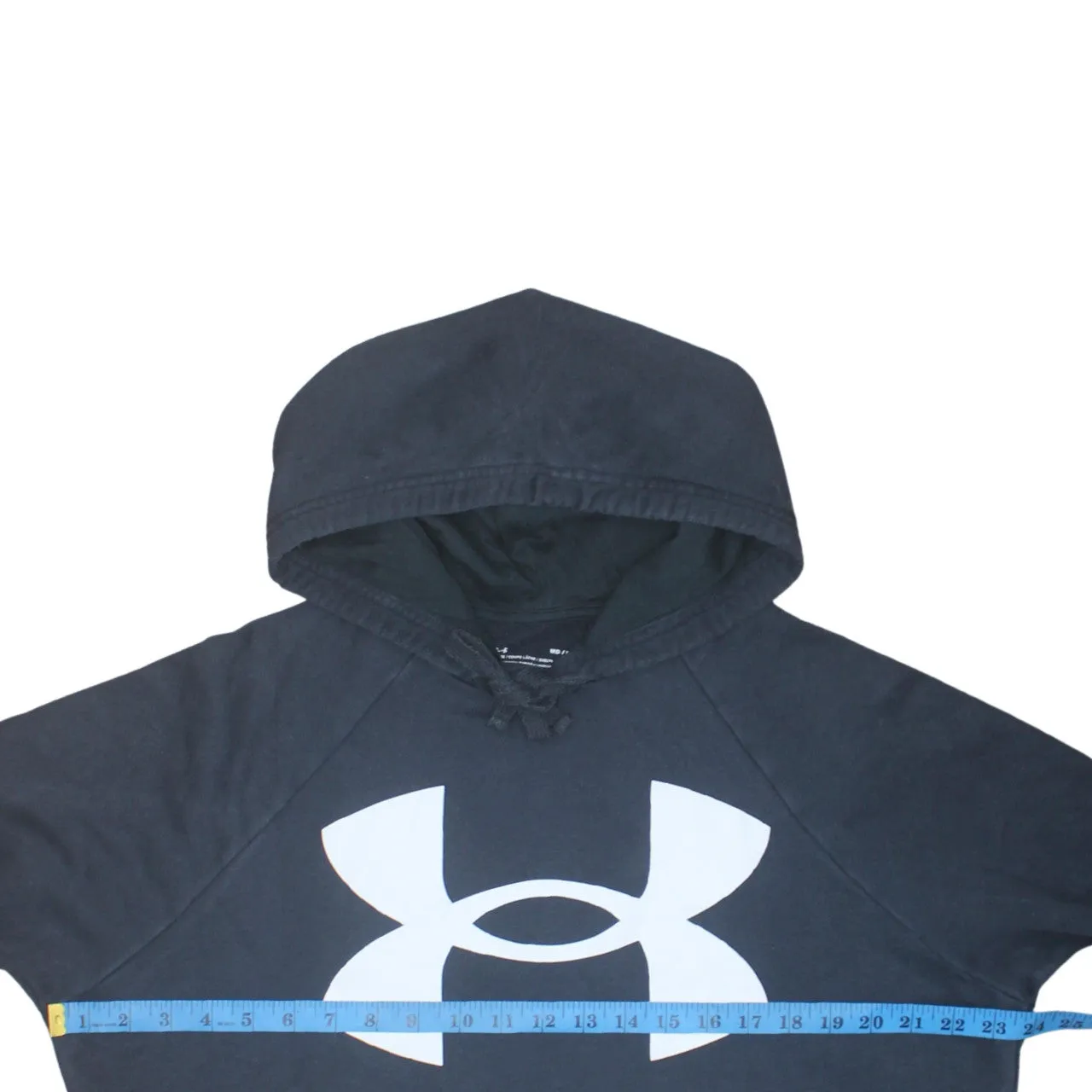 Under Armour 90's Spellout Pullover Hoodie Medium Black sold by Vintage Club product image thumbnail 5