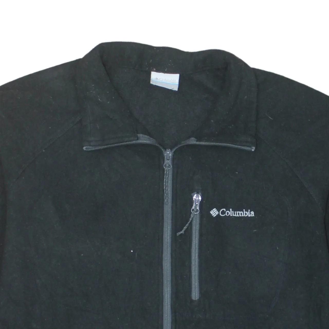 Columbia 90's Hiking Warm Full Zip Up Fleece Jumper XLarge Black sold by Vintage Club product image thumbnail 3