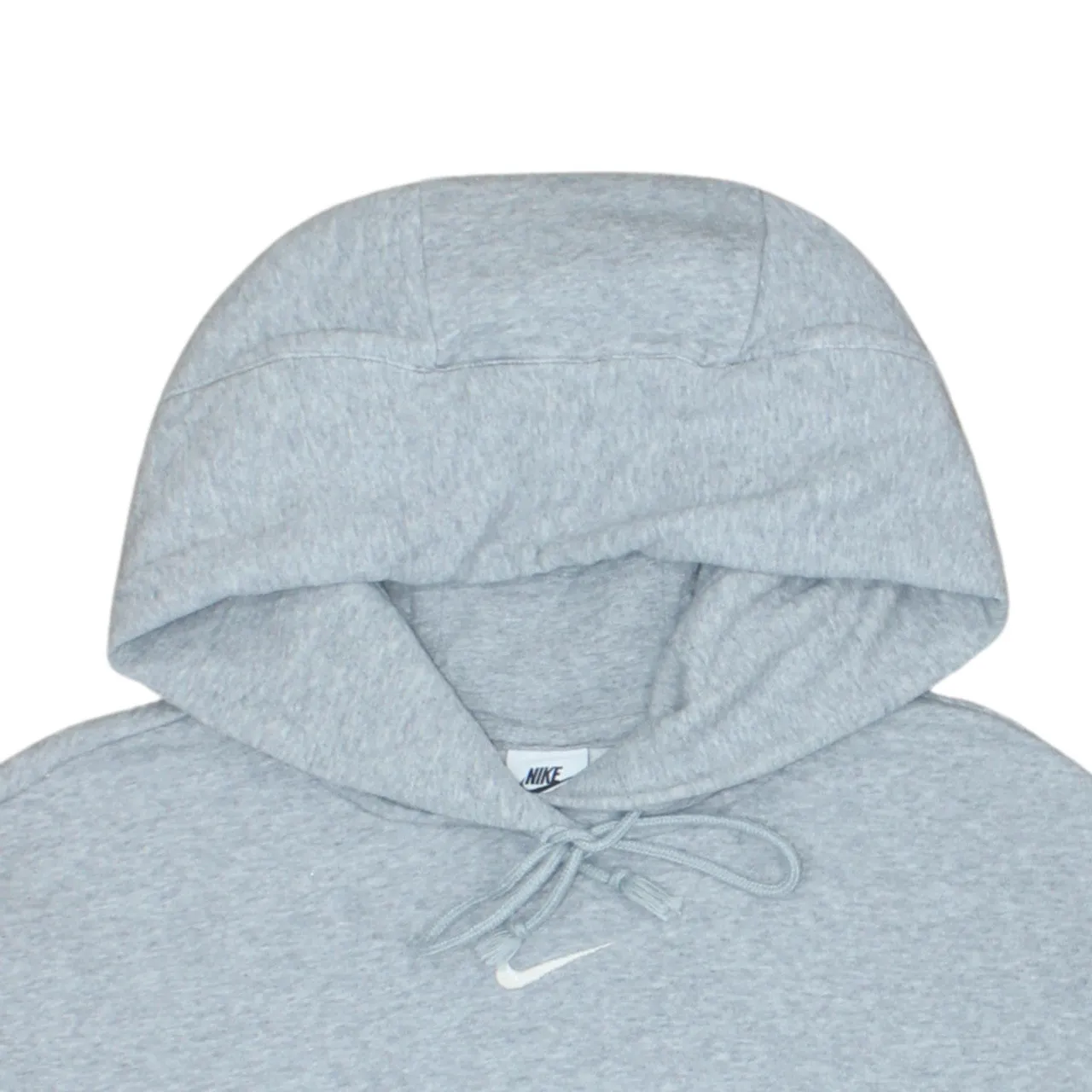 Nike 90's Center Middle Swoosh Pullover Hoodie Medium Grey sold by Vintage Club product image thumbnail 3