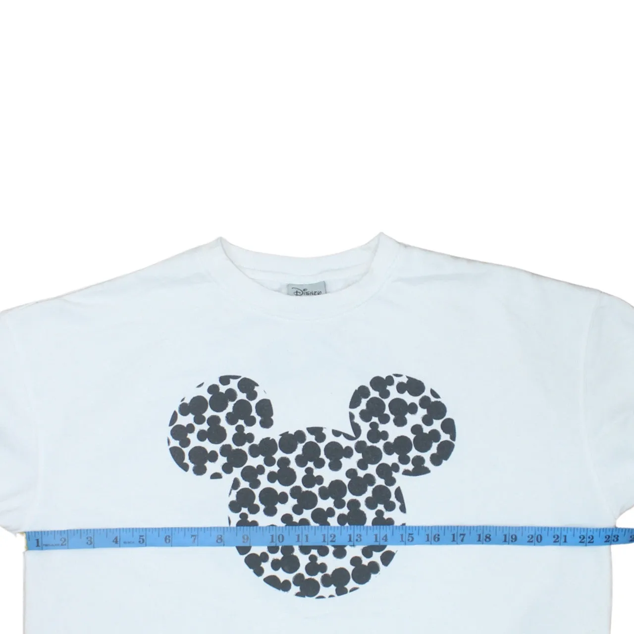 Disney 90's Mickey Mouse Crew Neck Sweatshirt Medium White sold by Vintage Club product image thumbnail 5