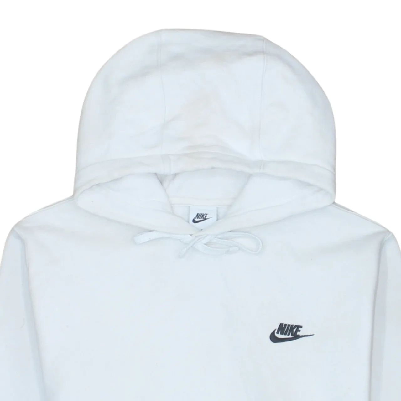 Nike 90's Swoosh Pullover Hoodie Medium White sold by Vintage Club product image thumbnail 3