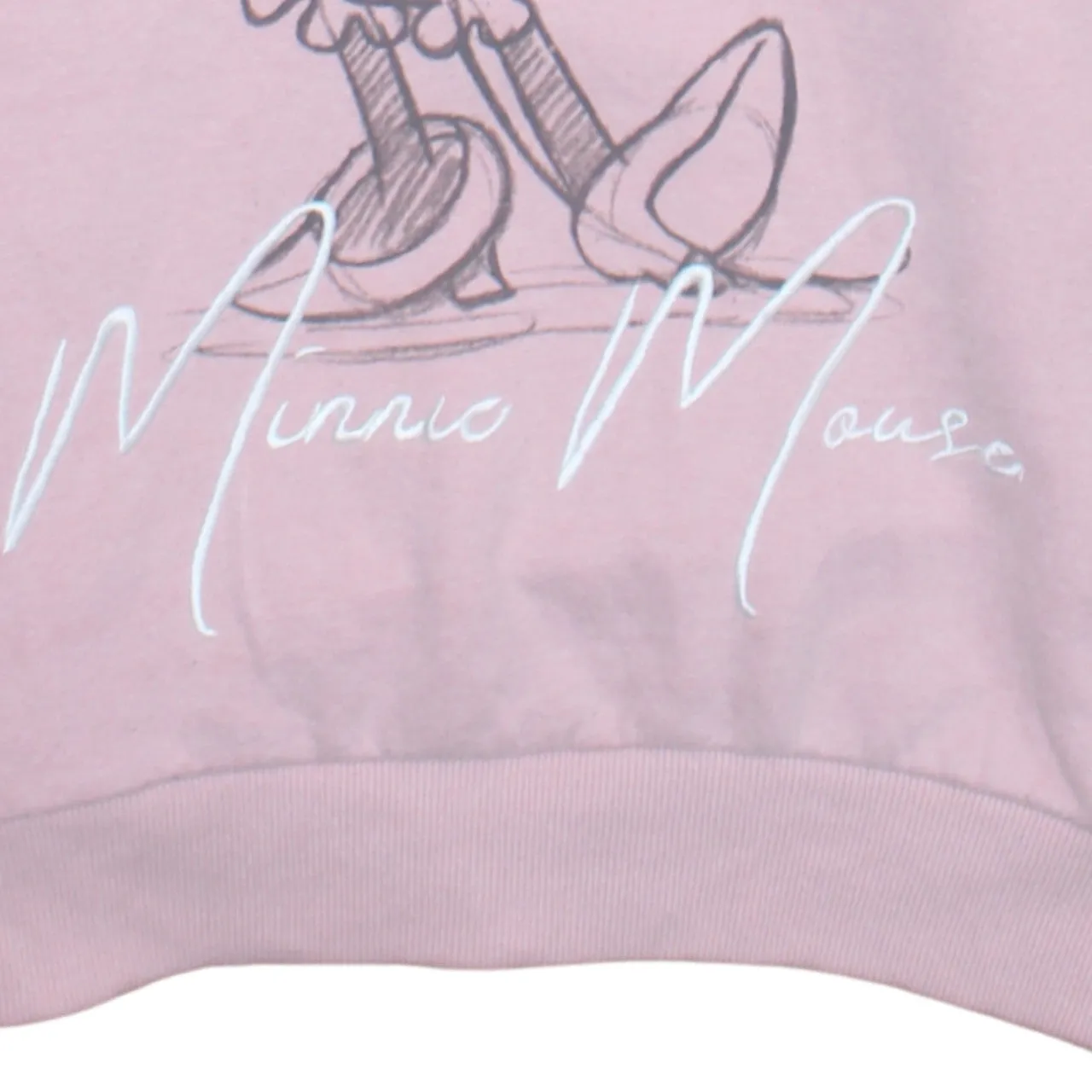 Disney 90's Minnie Mouse Pullover Hoodie Large Pink sold by Vintage Club product image thumbnail 4