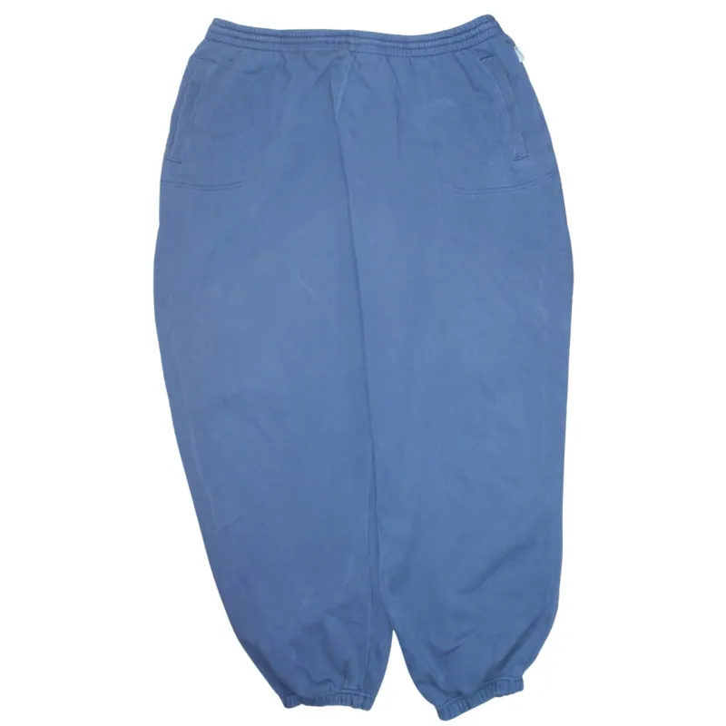 Nike Blue Joggers Men’s XXLarge Elasticated Waist Cuffed Hem Embroidered Swoosh Sweatpants sold by Vintage Club