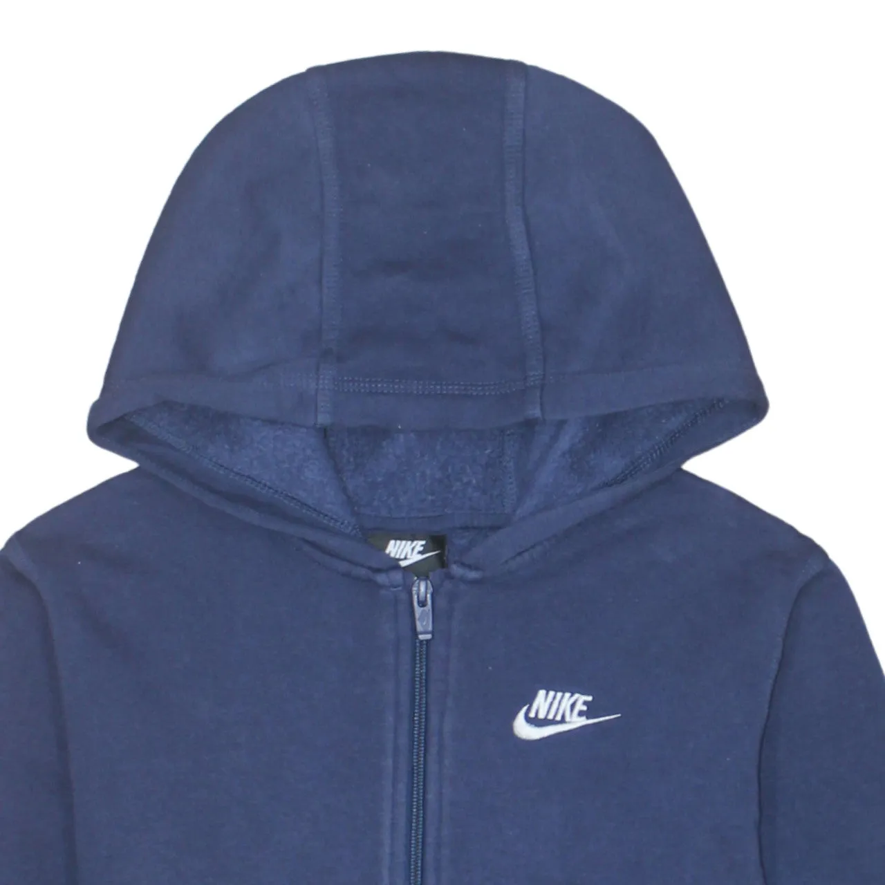 Nike 90's Swoosh Full Zip Up Hoodie XLarge Blue sold by Vintage Club product image thumbnail 3