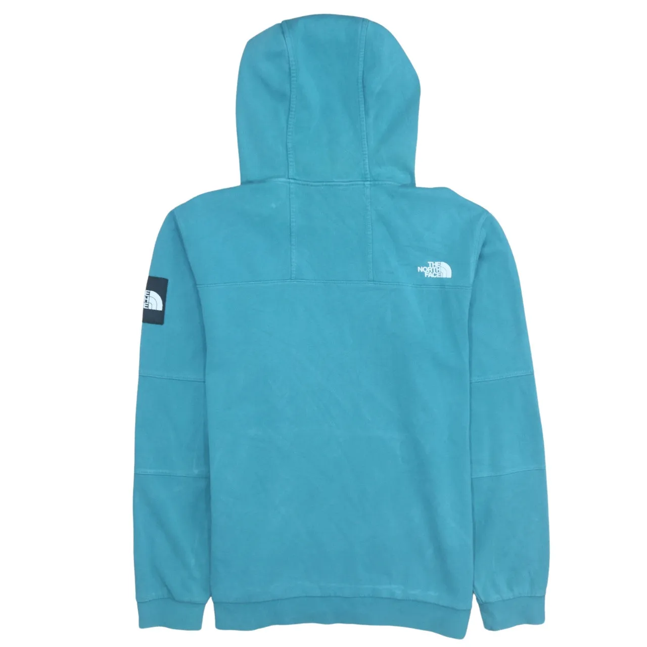 The North Face 90's Drawstring Pockets Pullover Hoodie XLarge Green sold by Vintage Club product image thumbnail 2
