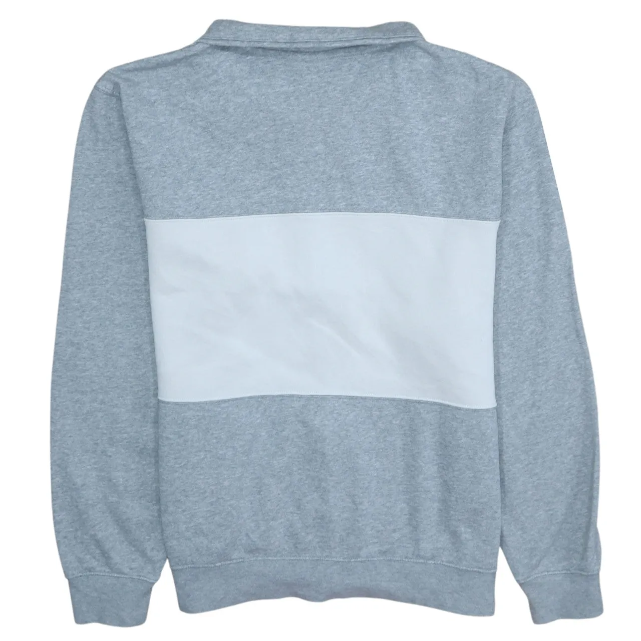 Nike 90's Swoosh Full Zip Up Sweatshirt Medium Grey sold by Vintage Club product image thumbnail 2