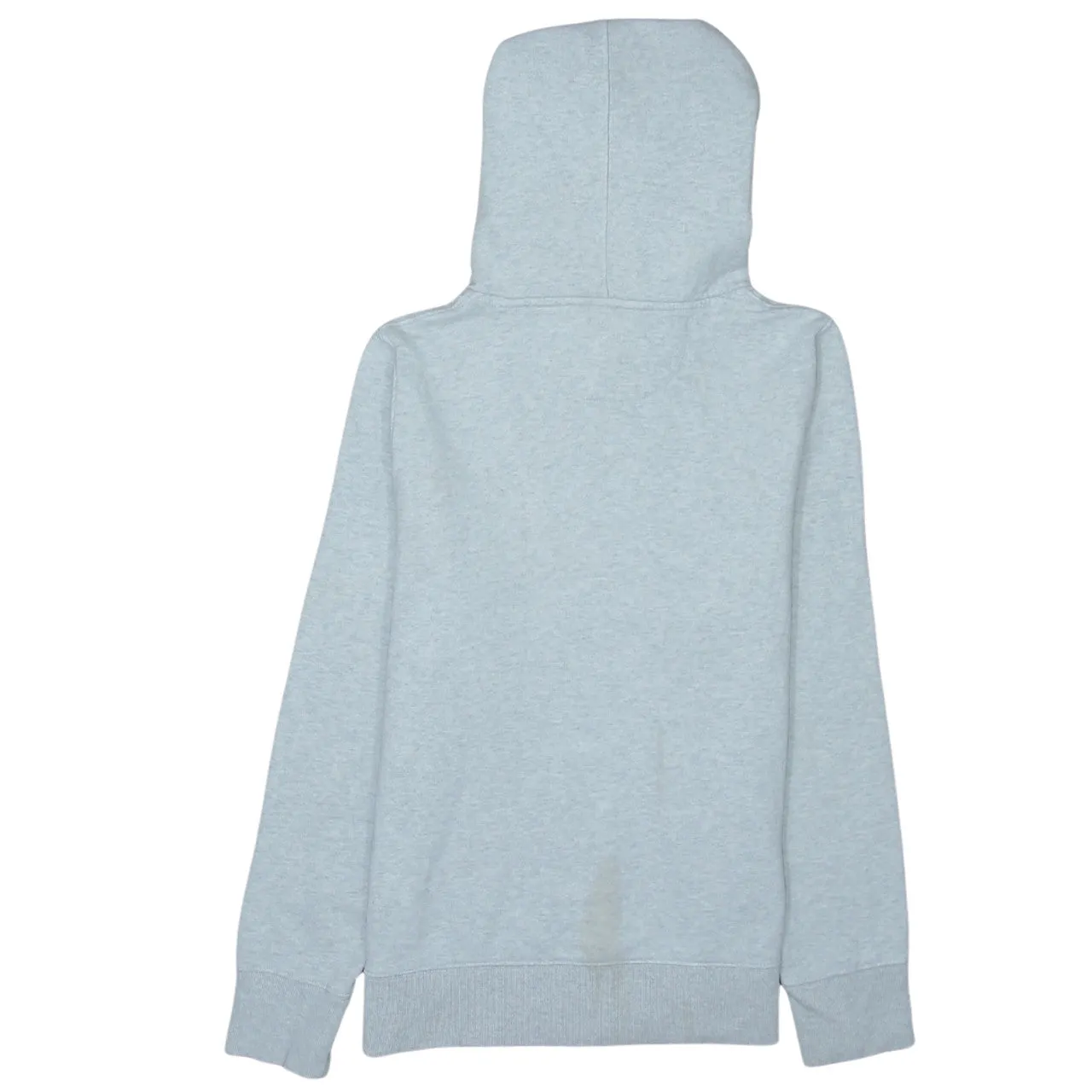 Gap Light Grey Hoodie Women’s Large Embroidered Logo Front Pocket Pullover Sweatshirt sold by Vintage Club product image thumbnail 2