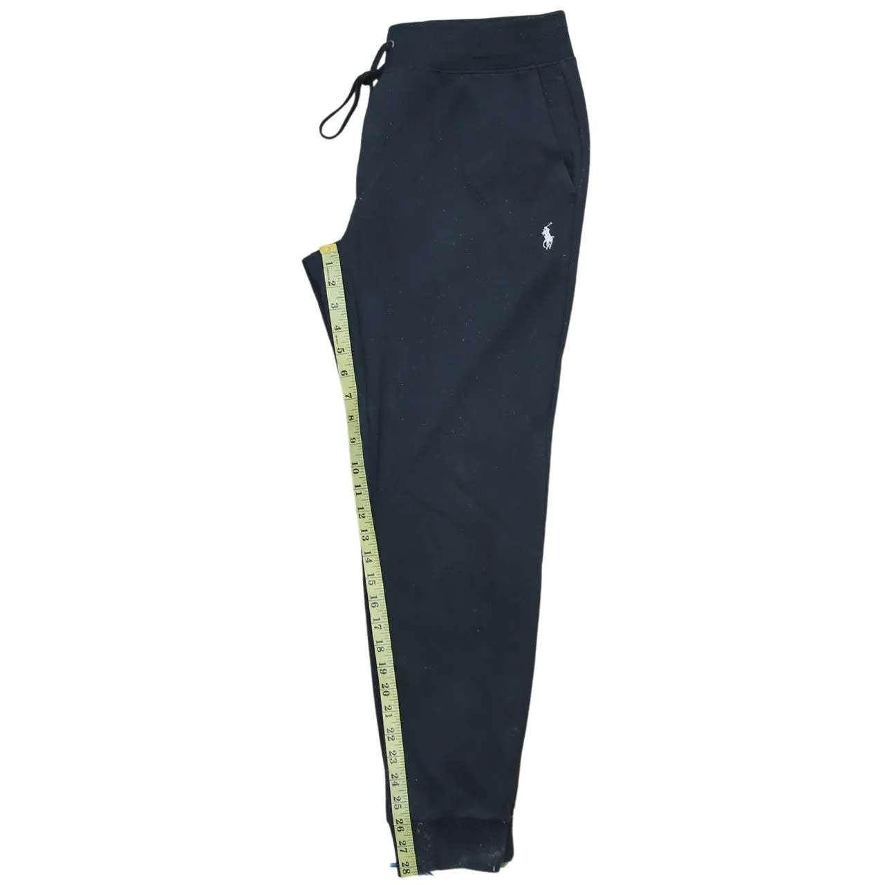Polo Ralph Lauren 90's Rib Cuff Casual Joggers / Sweatpants Medium Black sold by Vintage Club product image thumbnail 5