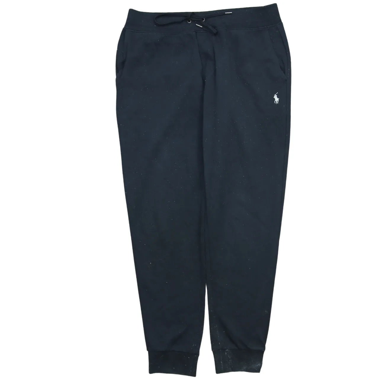 Polo Ralph Lauren 90's Rib Cuff Casual Joggers / Sweatpants Medium Black sold by Vintage Club