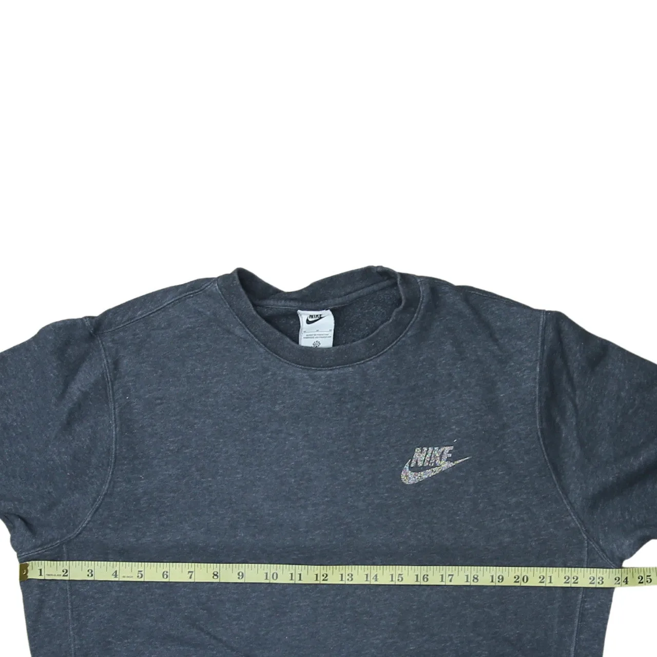 Nike 90's Swoosh Crew Neck Sweatshirt Medium Grey sold by Vintage Club product image thumbnail 5