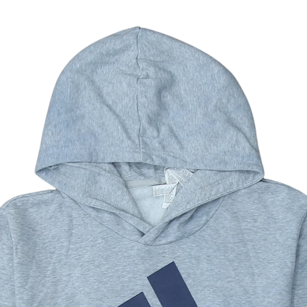 Adidas 90's Spellout Pullover Hoodie Large Grey sold by Vintage Club product image thumbnail 3