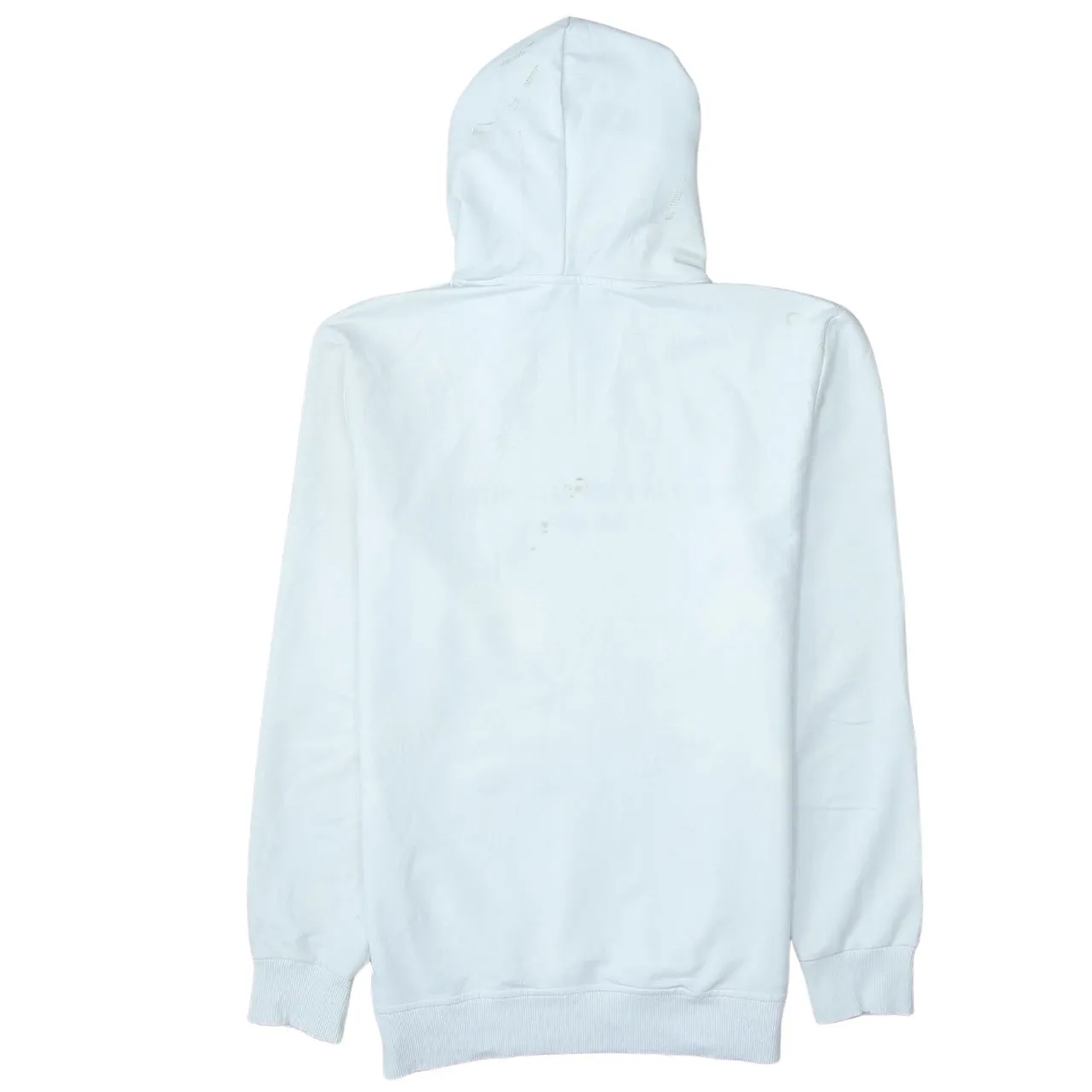Tommy Hilfiger 90's Spellout Pullover Hoodie Small White sold by Vintage Club product image thumbnail 2