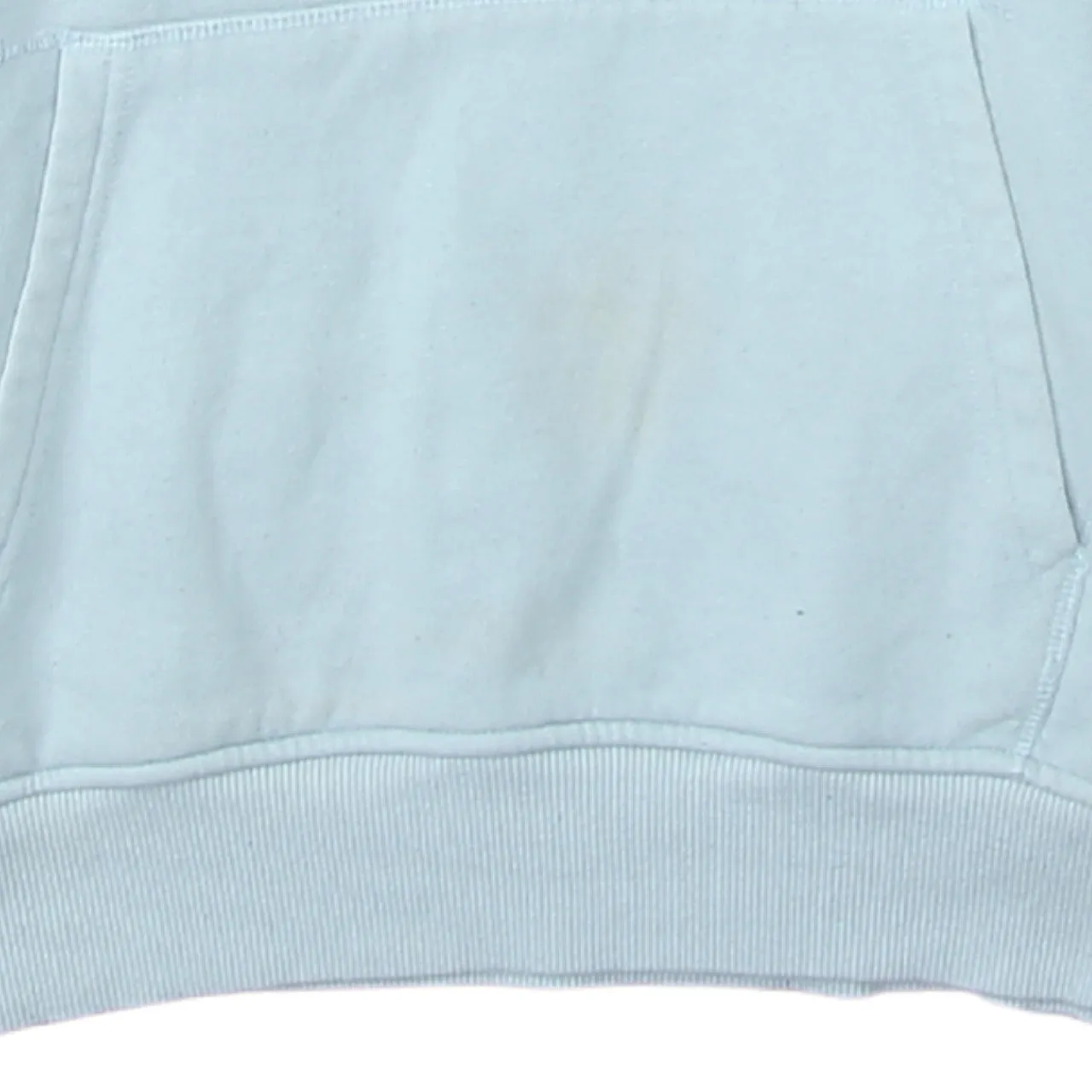 Ellesse Light Blue Hoodie Women's Medium Printed Logo Front Pocket Pullover Sweatshirt sold by Vintage Club product image thumbnail 4