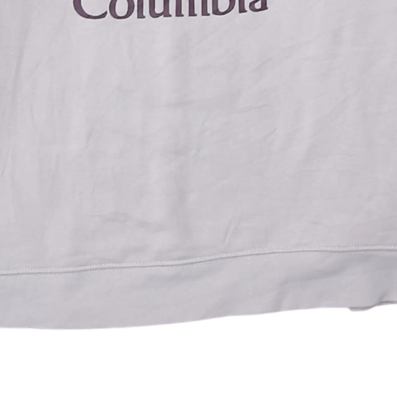 Columbia Light Pink Sweatshirt Women's XLarge Printed Logo Crewneck Pullover Fleece Top sold by Vintage Club product image thumbnail 4