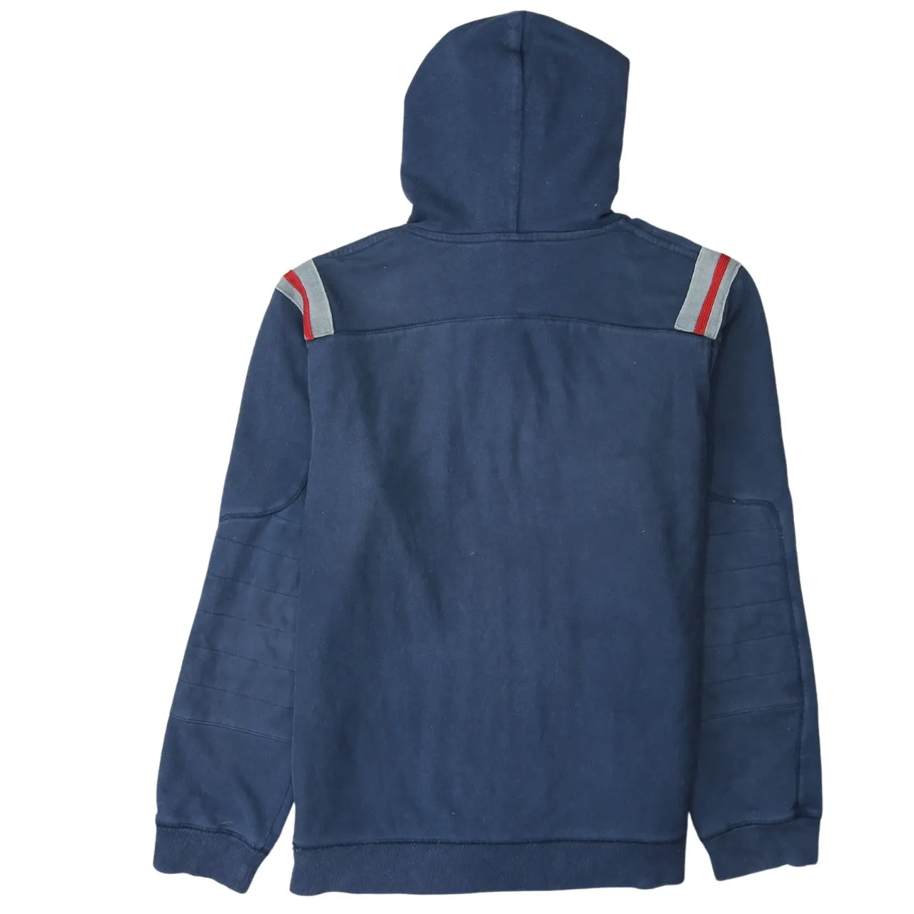 Nike 90's Spellout Pullover Hoodie Medium Navy Blue sold by Vintage Club product image thumbnail 2