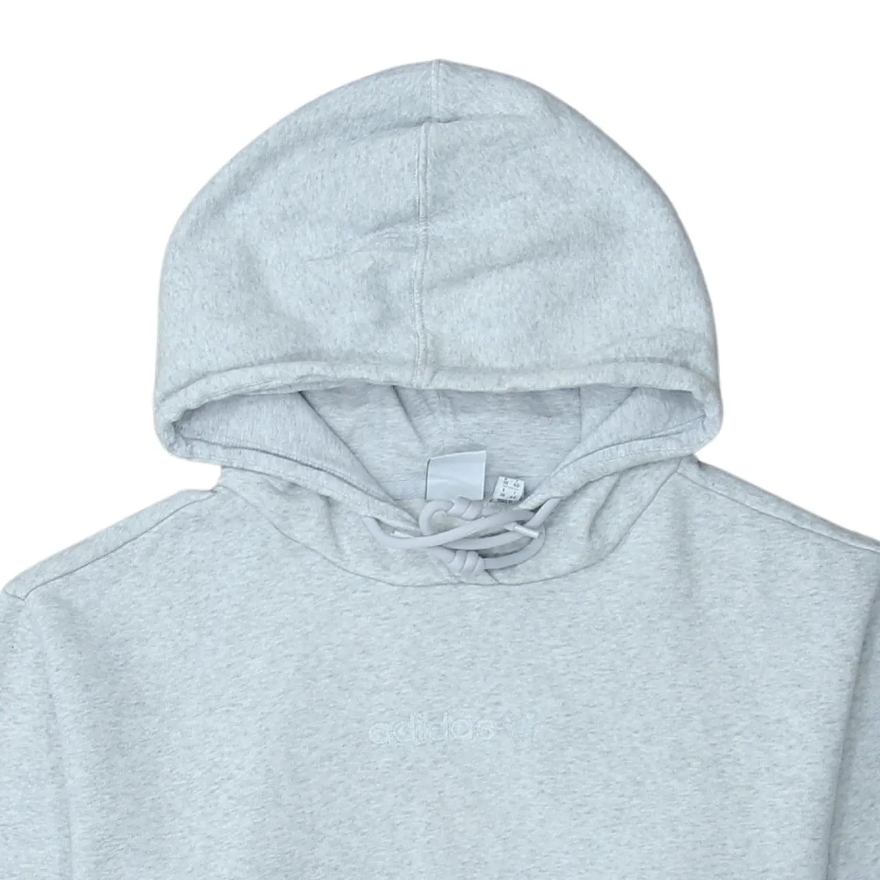Adidas 90's Drawstring Pockets Pullover Hoodie XXLarge Grey sold by Vintage Club product image thumbnail 3
