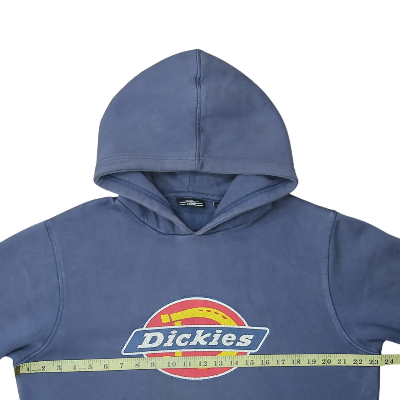 Dickies 90's Spellout Pullover Hoodie Medium Navy Blue sold by Vintage Club product image thumbnail 5