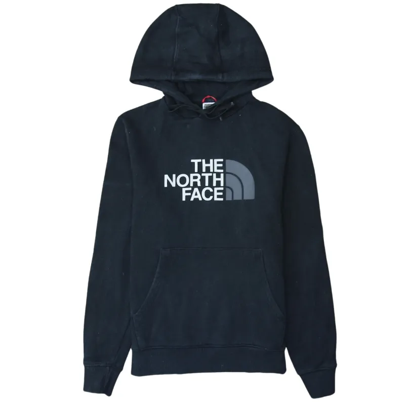 The North Face 90's Spellout Pullover Hoodie Small Black sold by Vintage Club