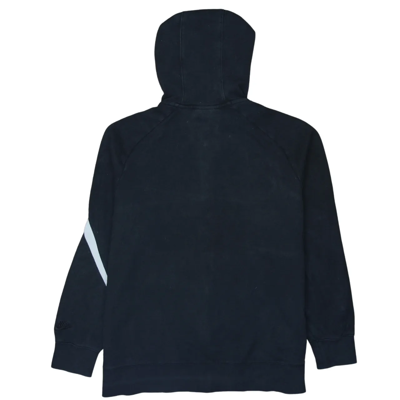 Nike 90's Plain Full Zip Up Hoodie XXLarge (2XL) Black sold by Vintage Club product image thumbnail 2