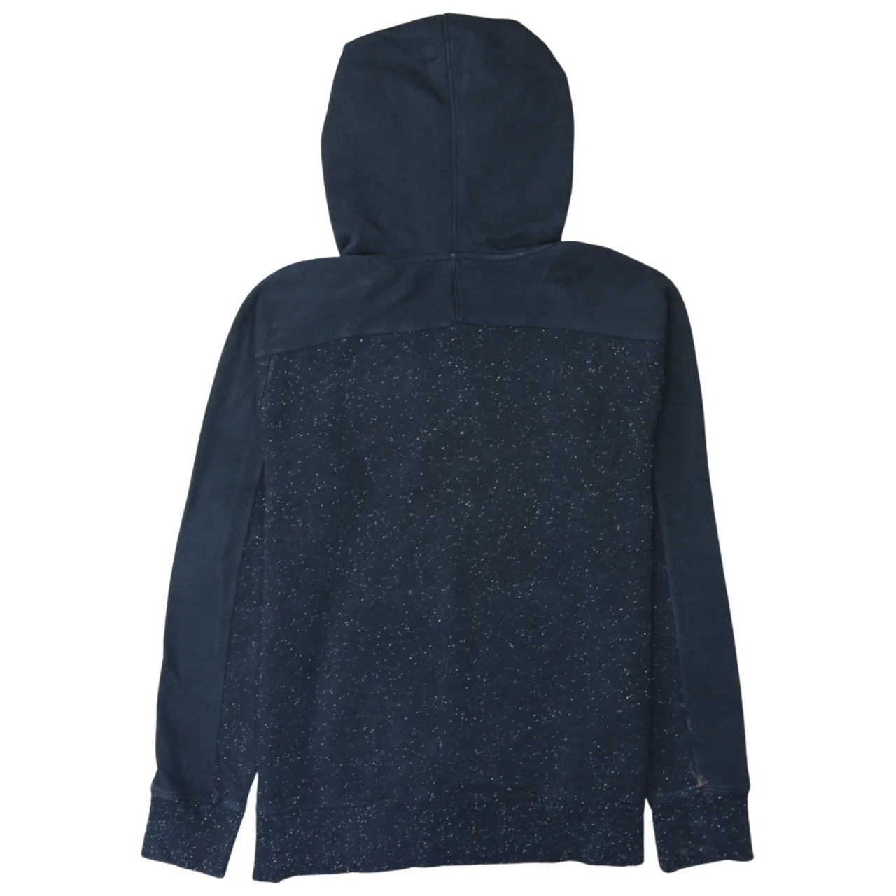 Under Armour Navy Speckle Hoodie Men's Small Printed Logo Drawstring Pocket Pullover Sweatshirt sold by Vintage Club product image thumbnail 2