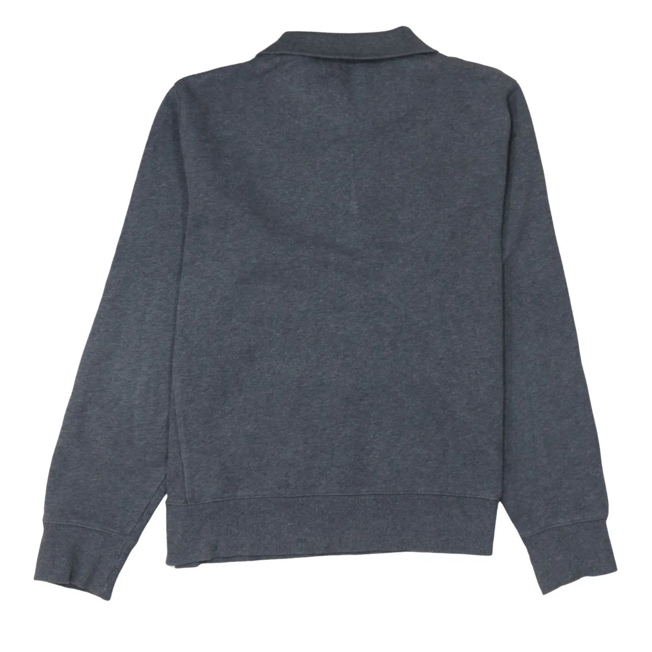 GANT 90's Lightweight Quarter Zip Sweatshirt Large Grey sold by Vintage Club product image thumbnail 2