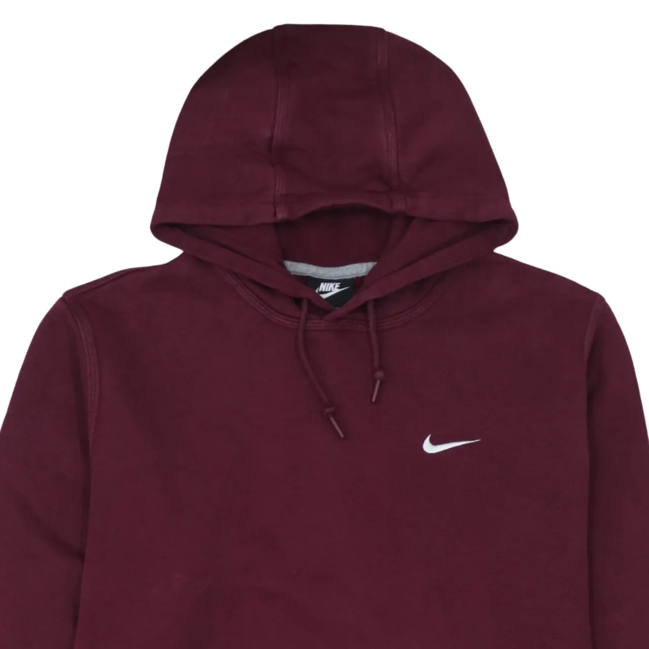 Nike 90's Swoosh Pullover Hoodie XLarge Burgundy Red sold by Vintage Club product image thumbnail 3