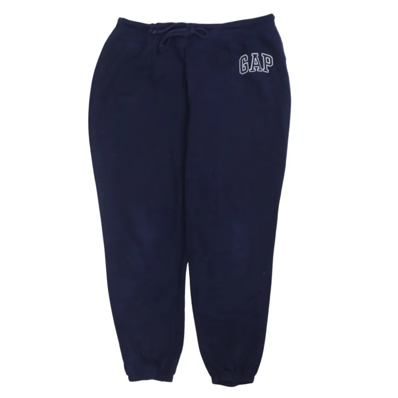 Gap 90's Tracksuit Casual Joggers / Sweatpants Medium Navy Blue made by GAP