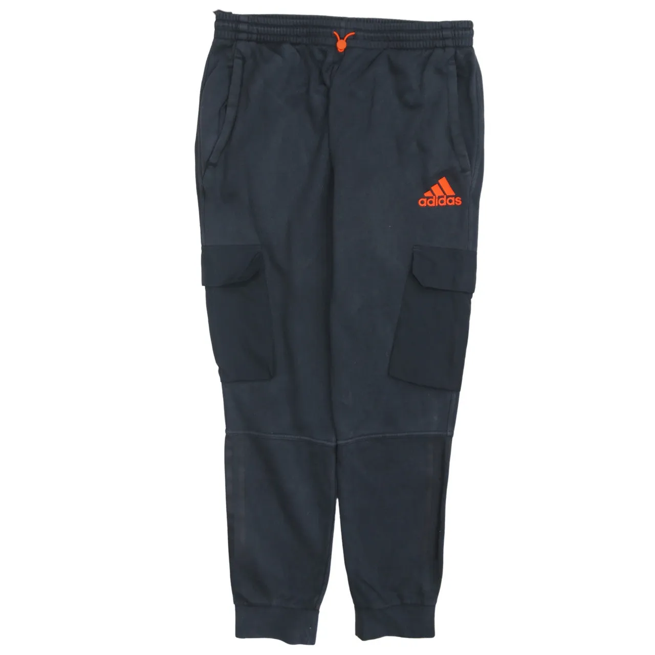 Adidas 90's Rib Cuff Casual Joggers / Sweatpants Large Black sold by Vintage Club