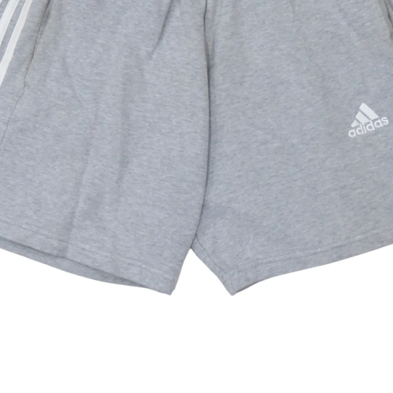 Adidas 90's 3 Stripes Baggy Chino Shorts Medium Grey sold by Vintage Club product image thumbnail 4