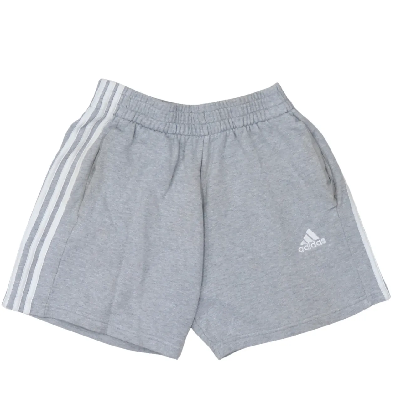 Adidas 90's 3 Stripes Baggy Chino Shorts Medium Grey sold by Vintage Club
