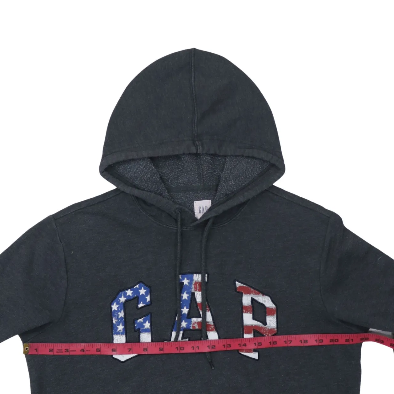 Gap 90's Spellout Pullover Hoodie Medium Grey sold by Vintage Club product image thumbnail 5