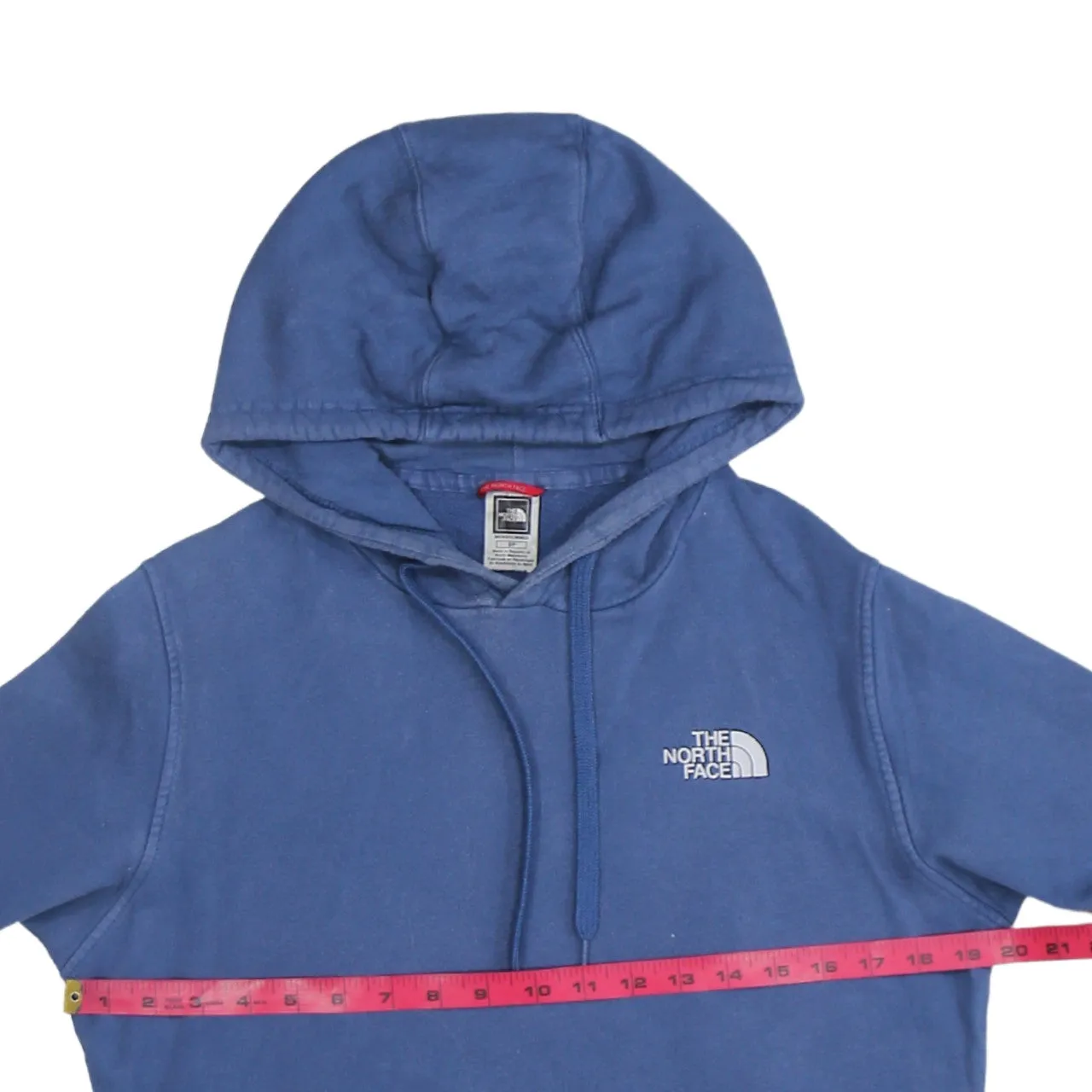 The North Face 90's Drawstring Pockets Pullover Hoodie Small Navy Blue sold by Vintage Club product image thumbnail 5