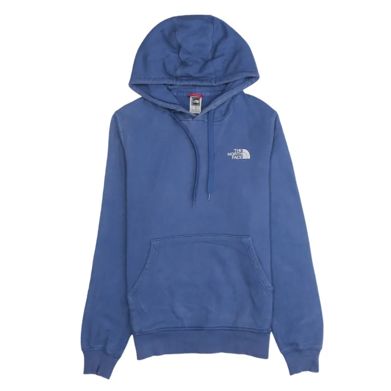 The North Face 90's Drawstring Pockets Pullover Hoodie Small Navy Blue sold by Vintage Club