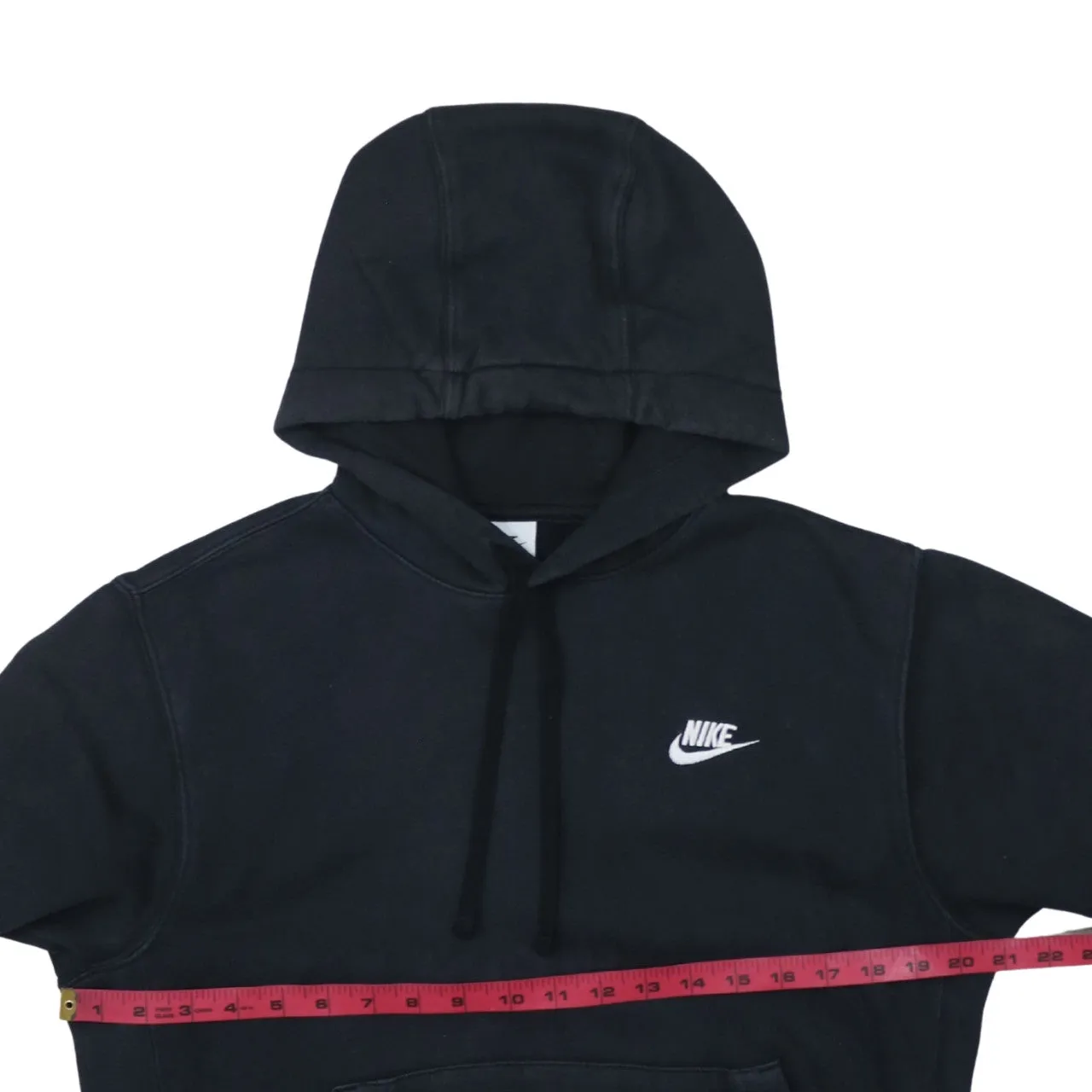 Nike 90's Swoosh Pullover Hoodie Small Black sold by Vintage Club product image thumbnail 5