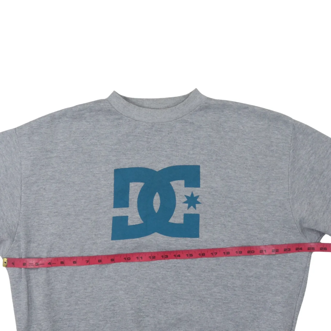 DC 90's Spellout Crew Neck Sweatshirt XLarge Grey sold by Vintage Club product image thumbnail 5