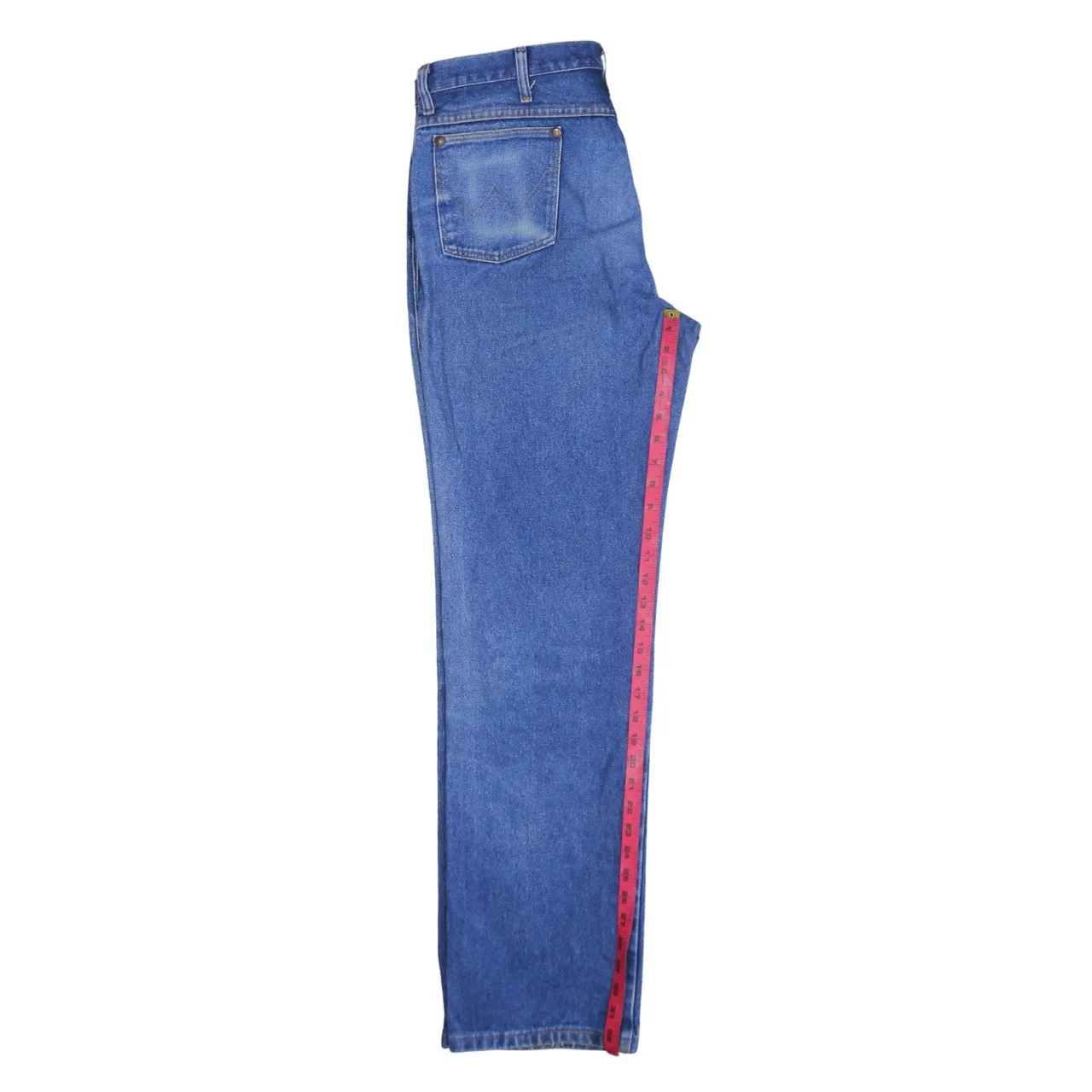 Wrangler 90's Lightwash Straight Leg Baggy Jeans / Pants 38 Blue sold by Vintage Club product image thumbnail 5