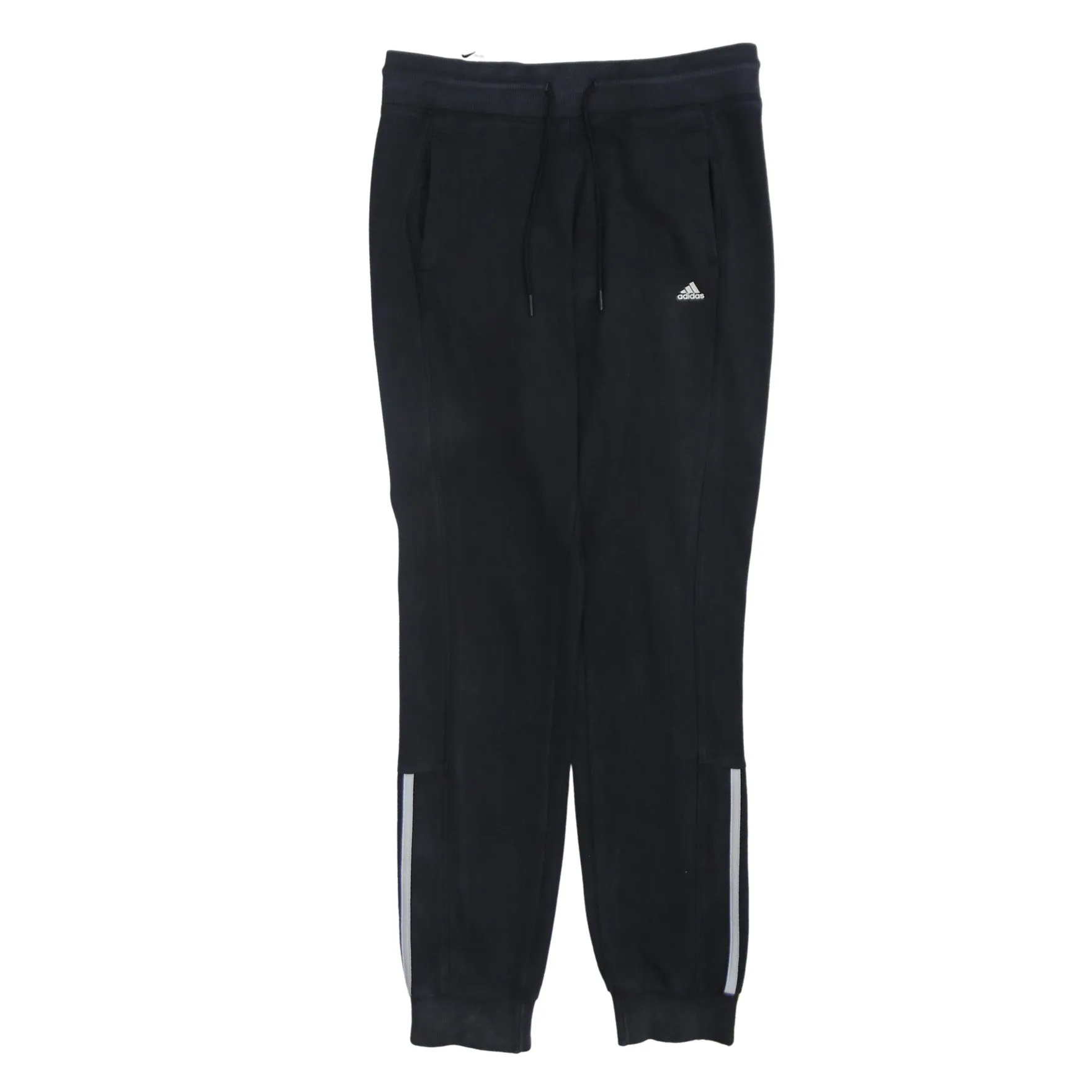 Adidas 90's Rib Cuff Casual Joggers / Sweatpants Small Black sold by Vintage Club