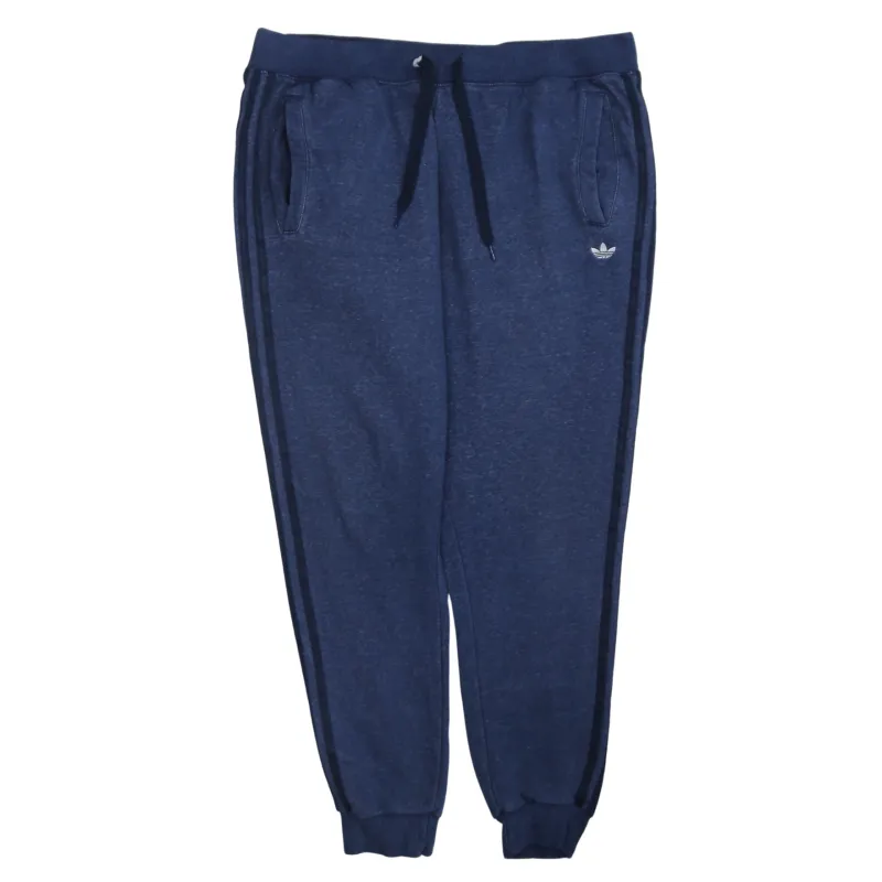 Adidas 90's Rib Cuff Casual Joggers / Sweatpants XLarge Navy Blue sold by Vintage Club